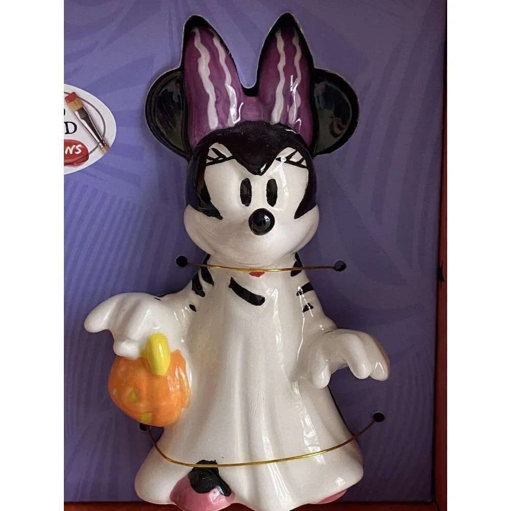 Disney Mickey & Minnie‎ Mouse  Frankenstein Halloween Salt & Pepper Shakers NEW